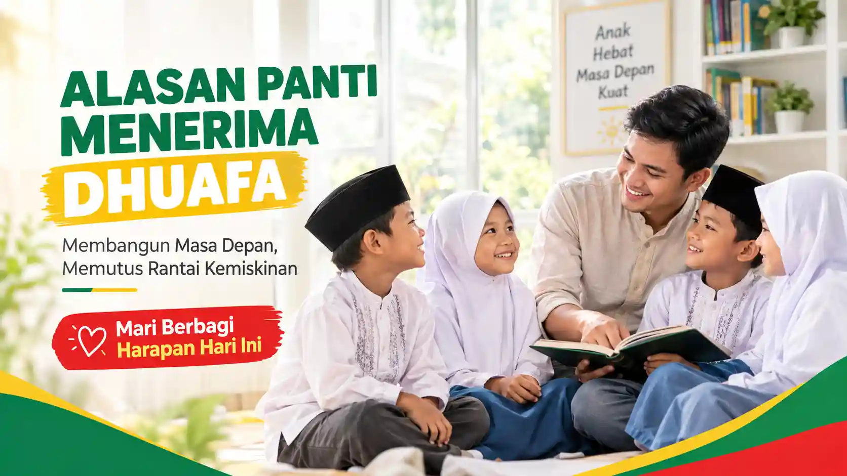 Alasan panti menerima dhuafa